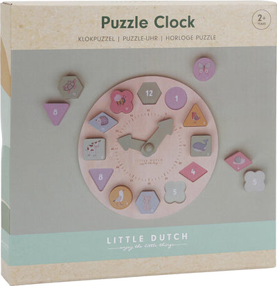 Little Dutch Educatieve Horlogepuzzel FSC
