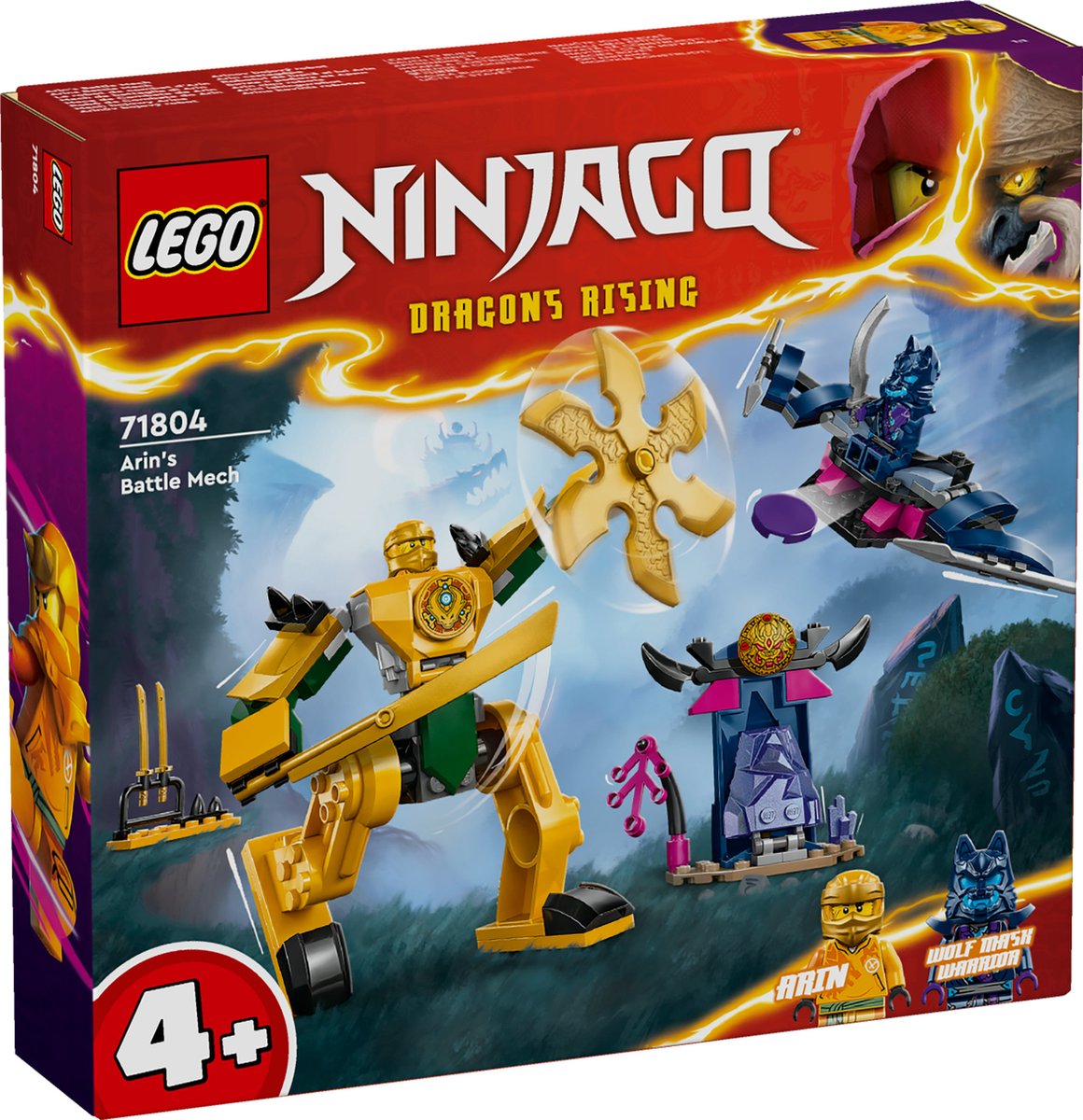 LEGO NINJAGO Arin's Gevechtsrobot - 71804