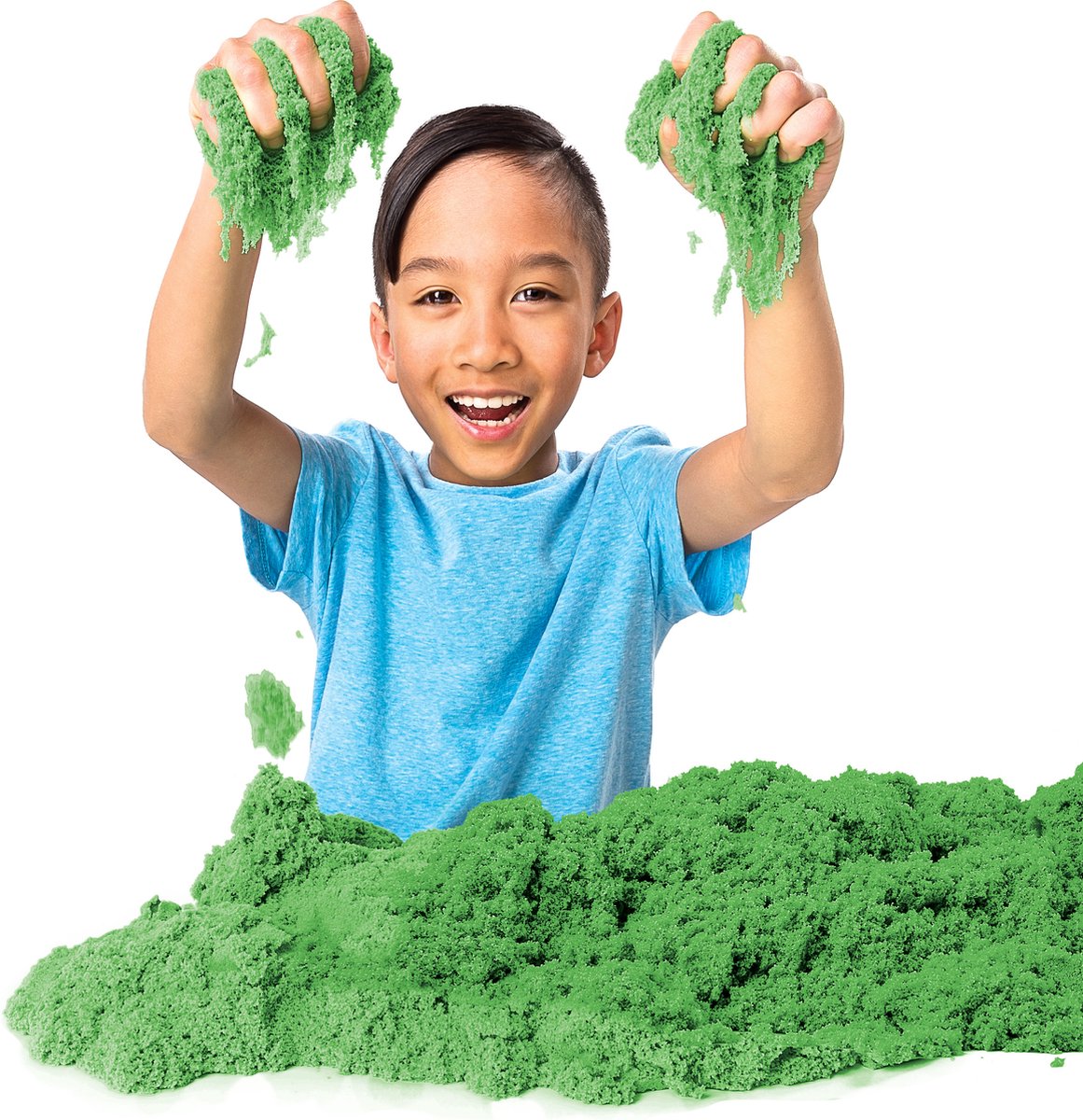 Kinetic Sand Groen Zand om te Mixen en Modelleren - 907g