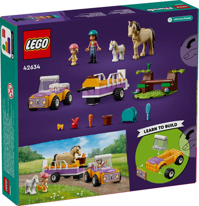 LEGO Friends Paarden- en Ponytrailer - 42634