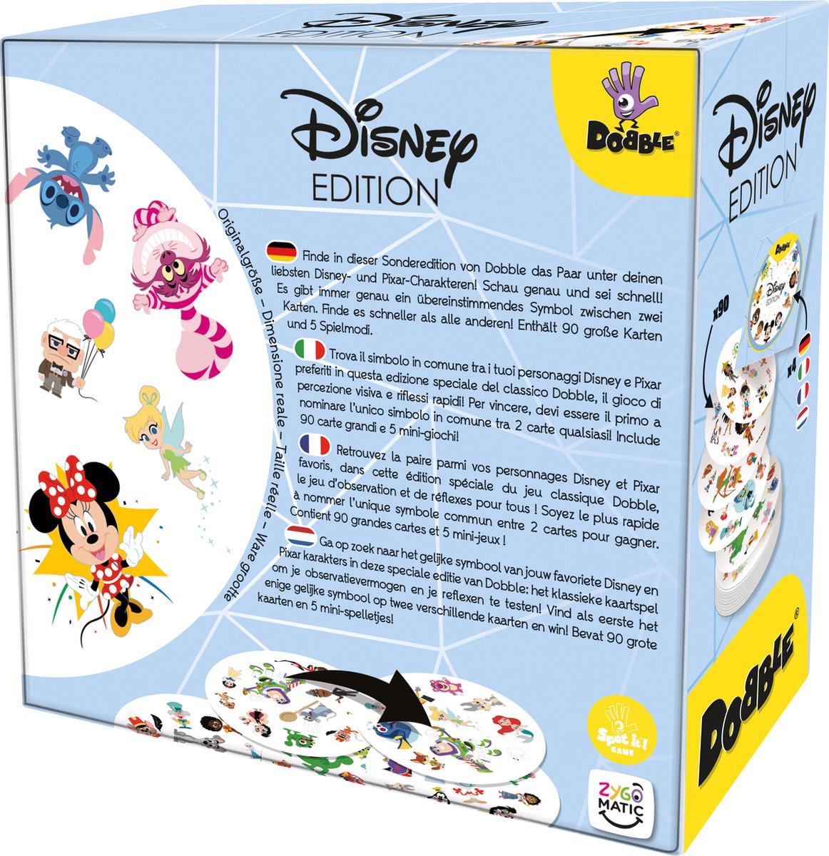 Zygomatic Dobble Disney 100 Jaar Wonder Kaartspel