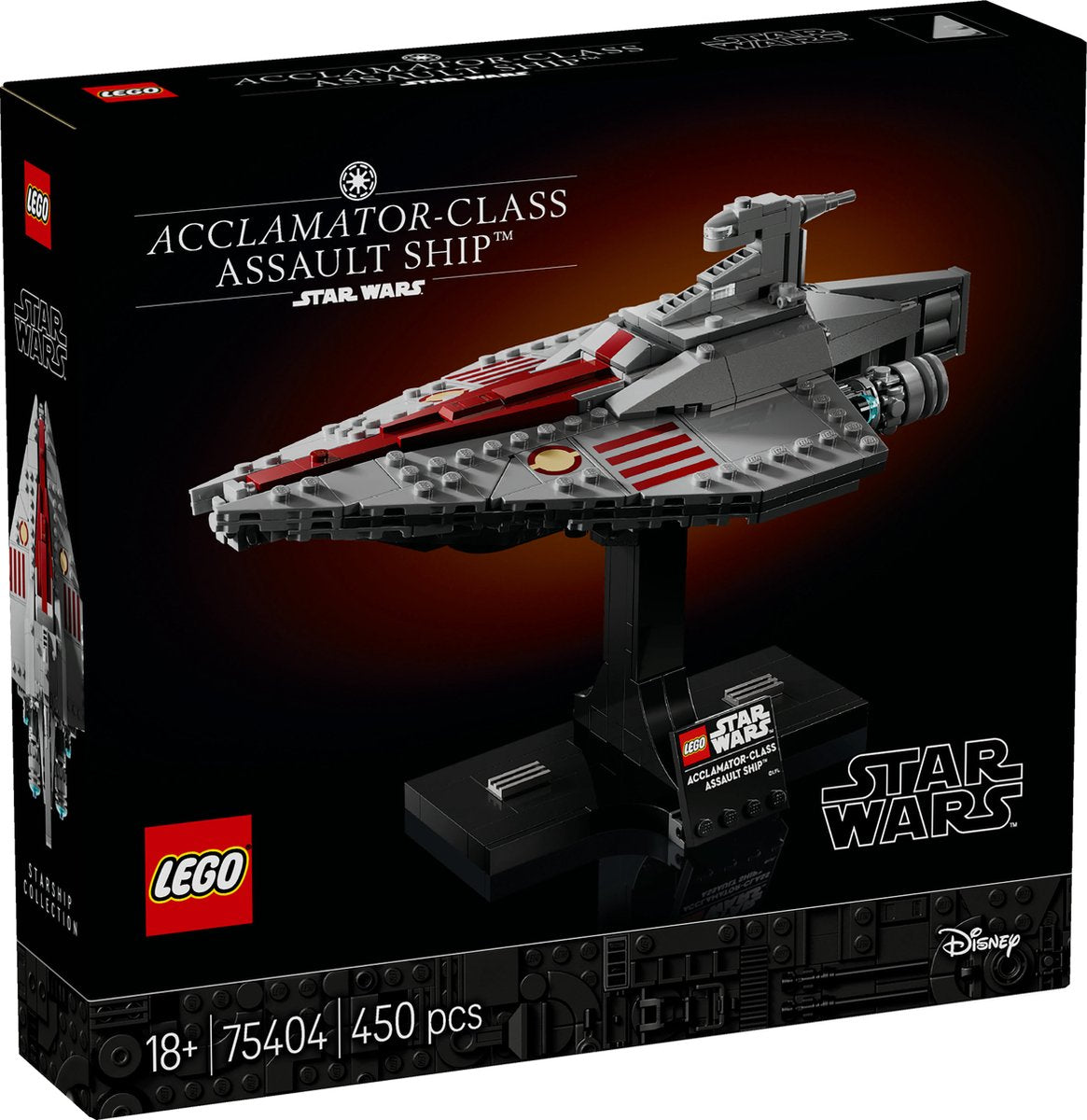 LEGO Star Wars Acclamator Aanvalsruimteschip - 75404