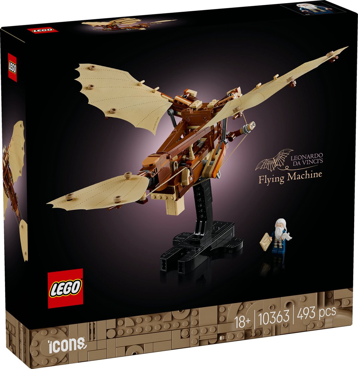 LEGO Icons Leonardo da Vinci's Vliegende Machine - 10363