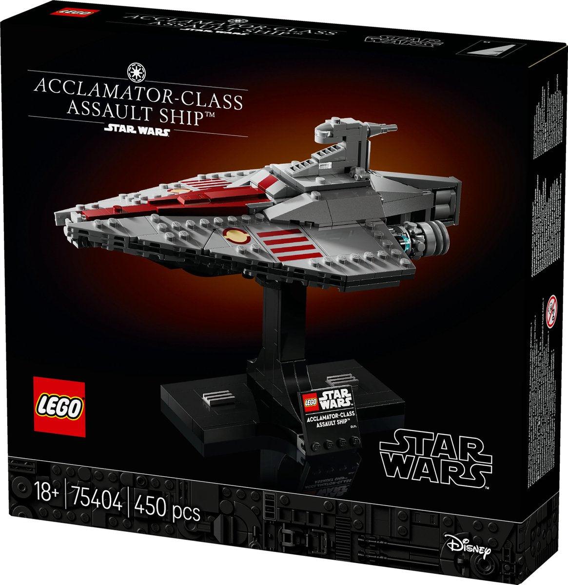 LEGO Star Wars Acclamator Aanvalsruimteschip - 75404