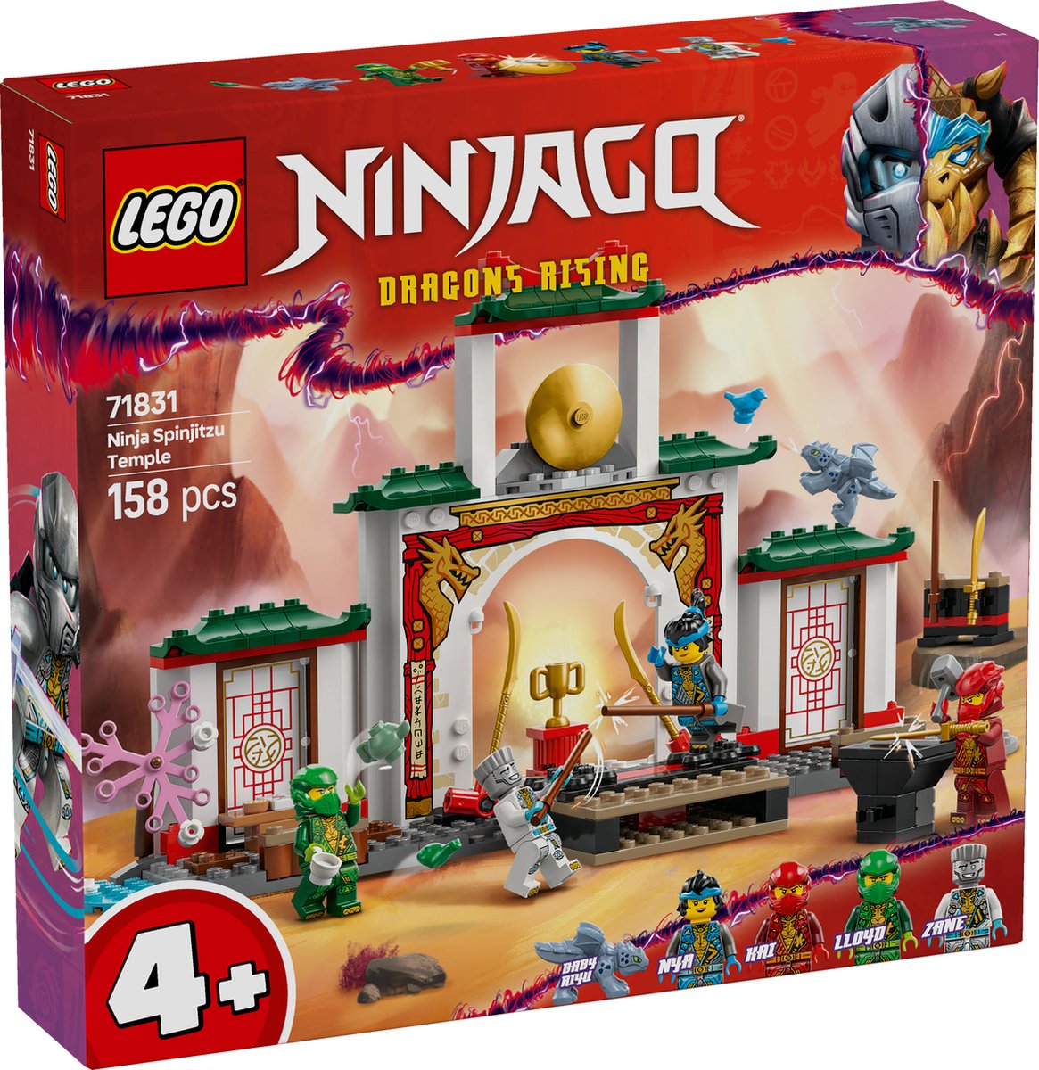LEGO NINJAGO Ninja Tempel Spinjitzu Actie - 71831