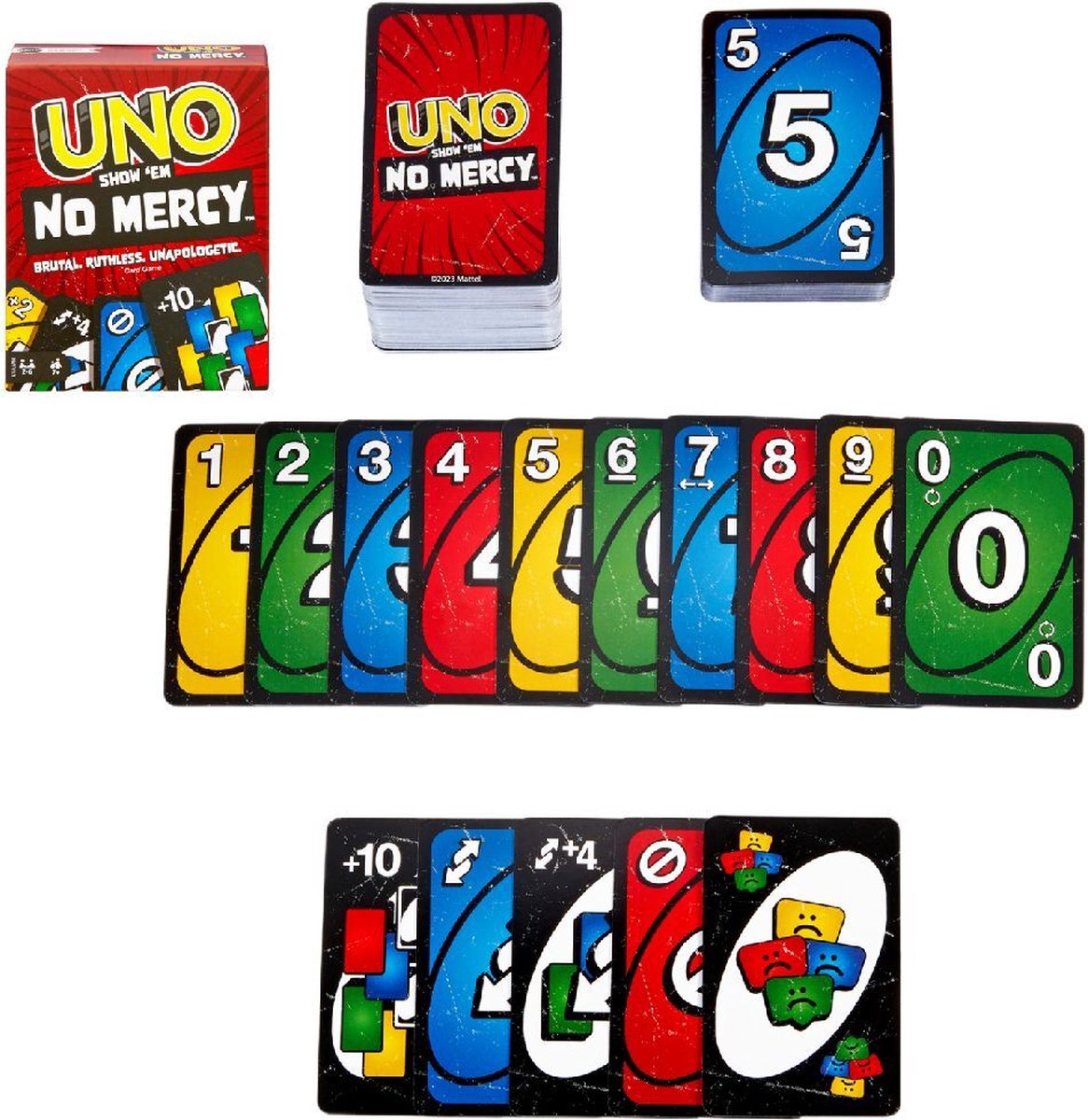 Mattel Games UNO Geen Genade Kaartspel