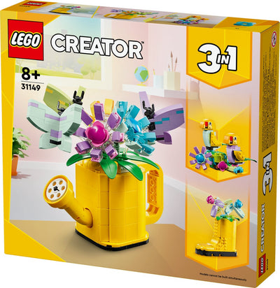 LEGO Creator 3in1 Bloemen in een Gieter - 31149