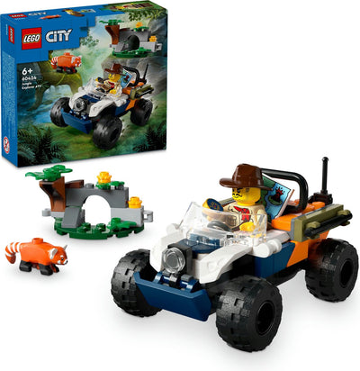LEGO City Jungle Explorers: Panda Rouge Avontuur - 60424