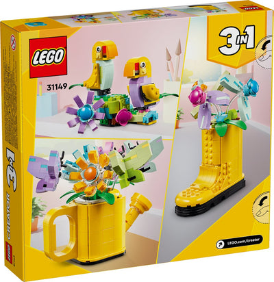 LEGO Creator 3in1 Bloemen in een Gieter - 31149