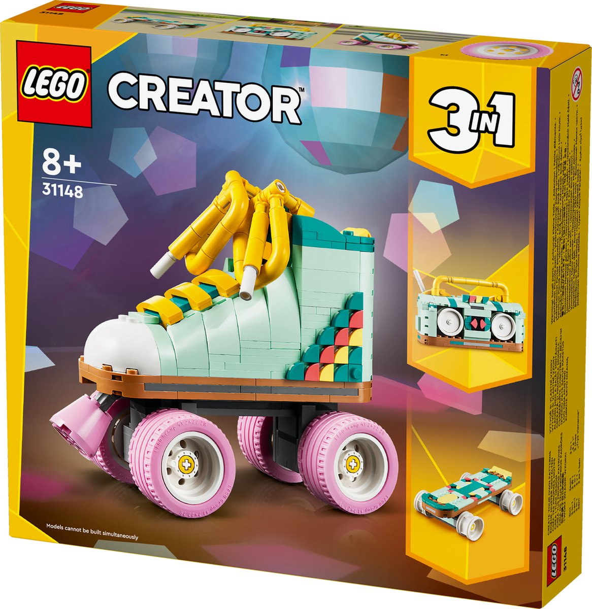 LEGO Creator 3in1 Retro Rolschaatsen - 31148