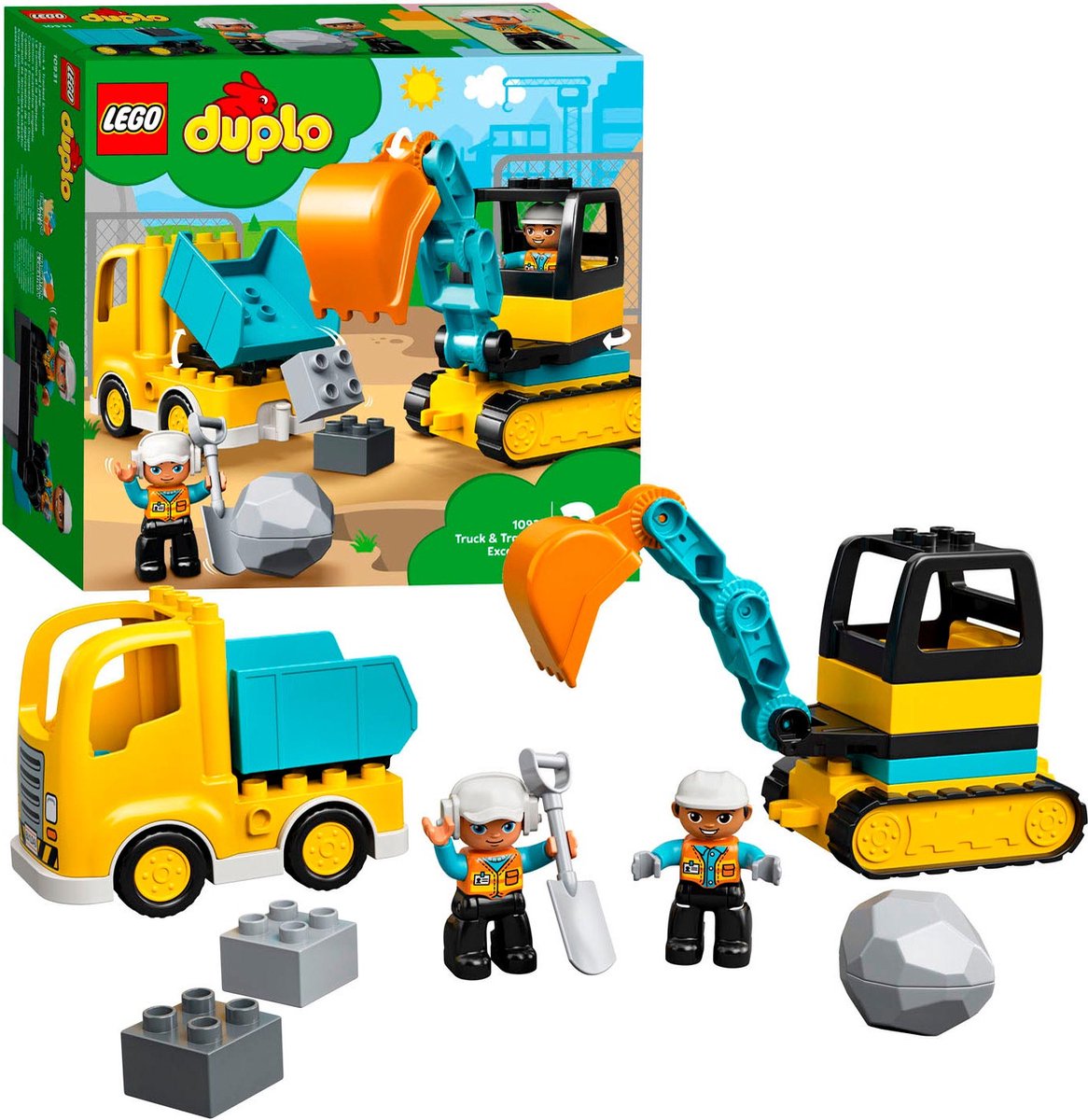 LEGO DUPLO Vrachtwagen en Graafmachine - 10931