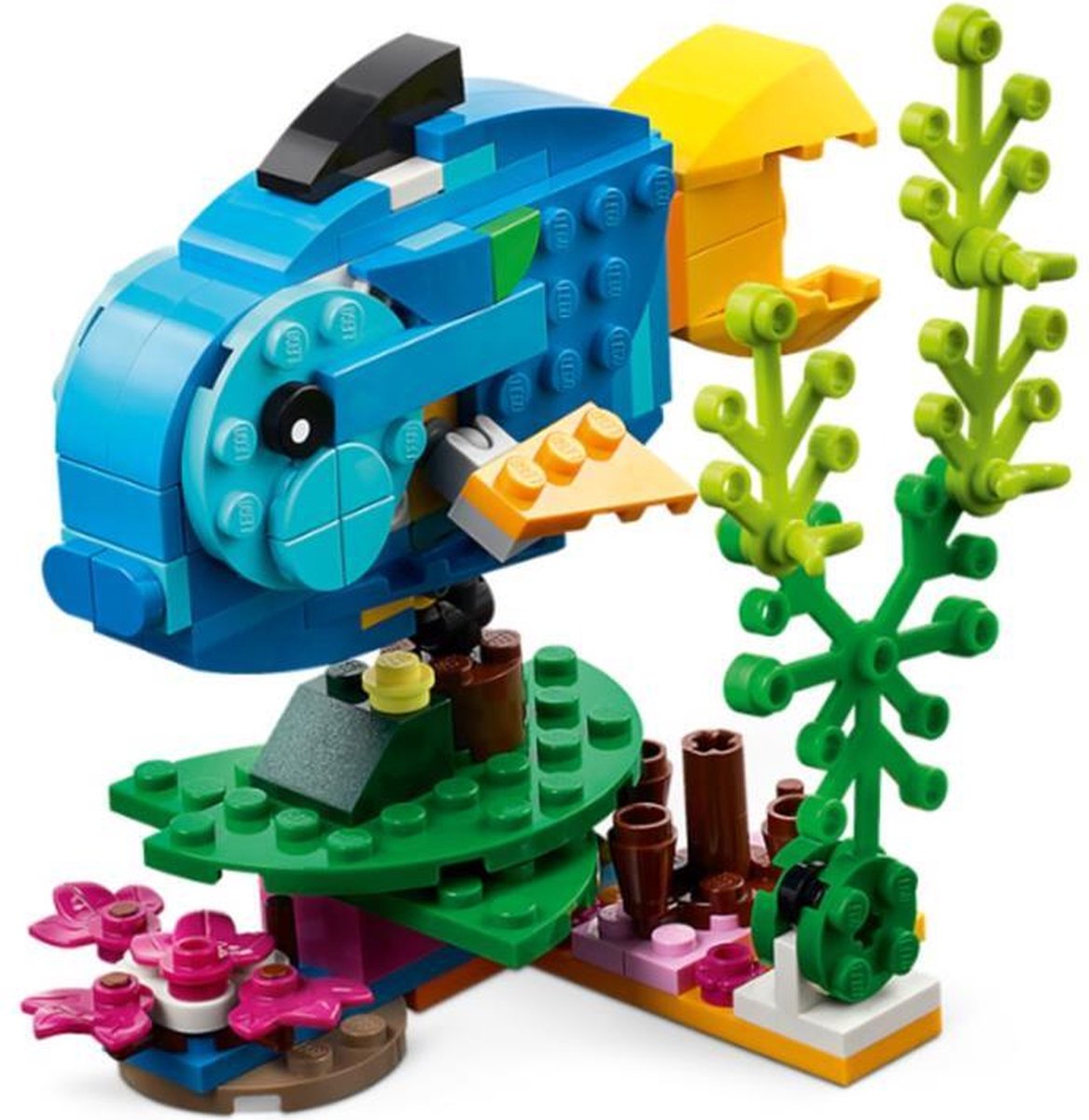 LEGO Creator 3in1 Exotische Papegaai en Meer - 31136