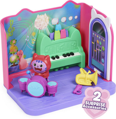 Gabby's Poppenhuis DJ Speelset Muziekkamer Herbe à Chat