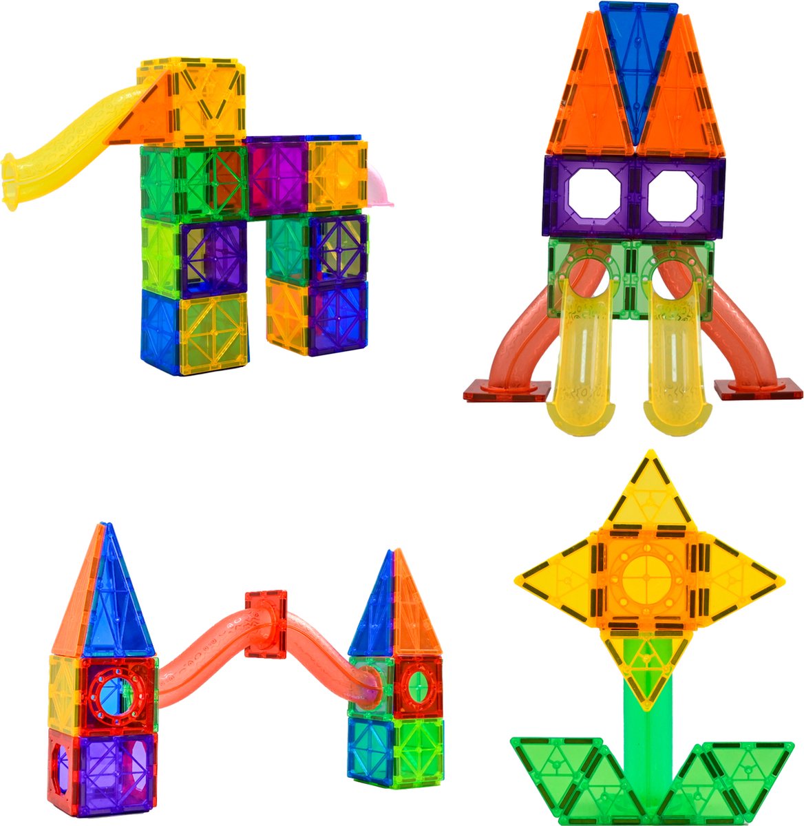 Magnaminds Magnetische Marmerbaan - 102-delig