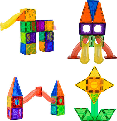 Magnaminds Magnetische Marmerbaan - 102-delig