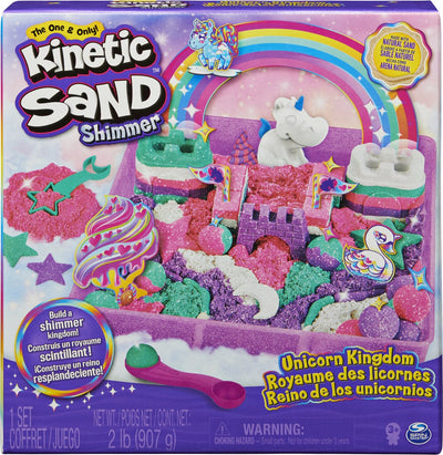 Kinetic Sand Shimmer Unicorn Kasteelset met 907g Zand
