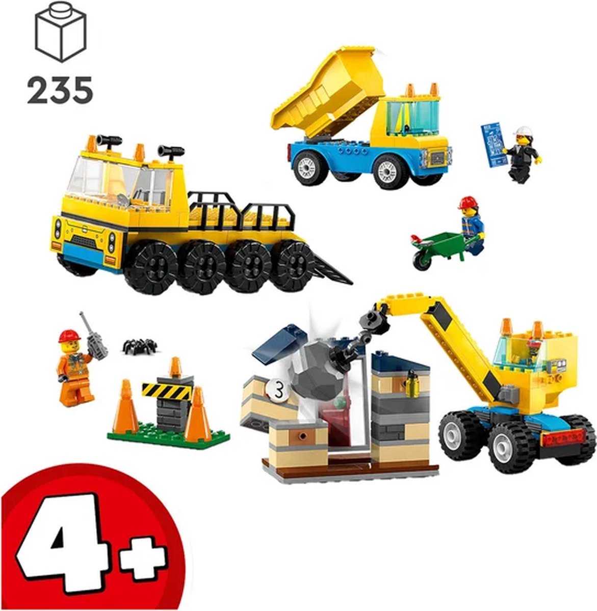 LEGO City Bouw- en Sloopvoertuigen Set - 60391