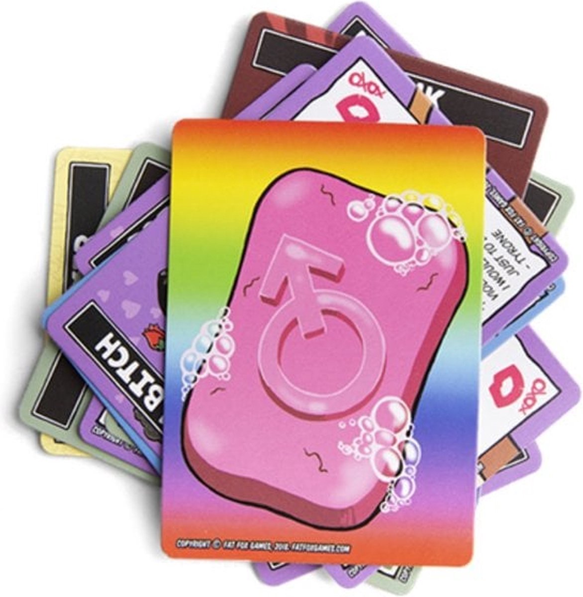 Lemuria Don't Drop the Soap - Grappig Kaartspel