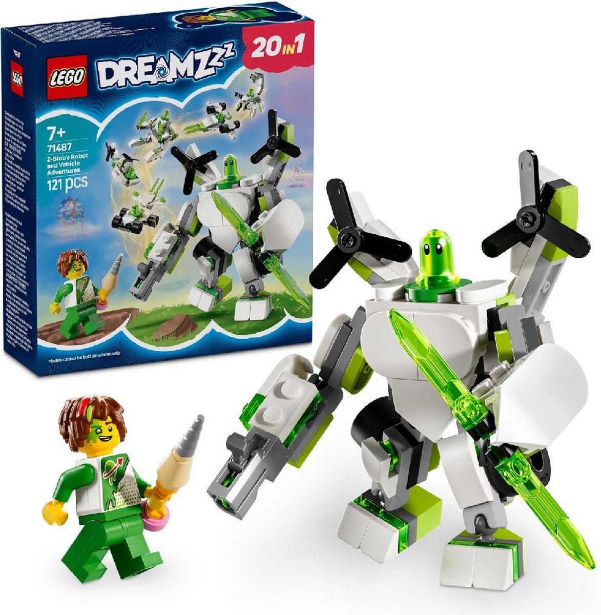 LEGO DREAMZzz Robot Avontuur & Z-Blobs Voertuig - 71487