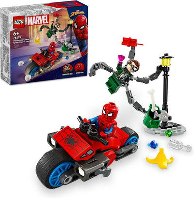 LEGO Marvel Spider-Man Motorachtervolging - 76275