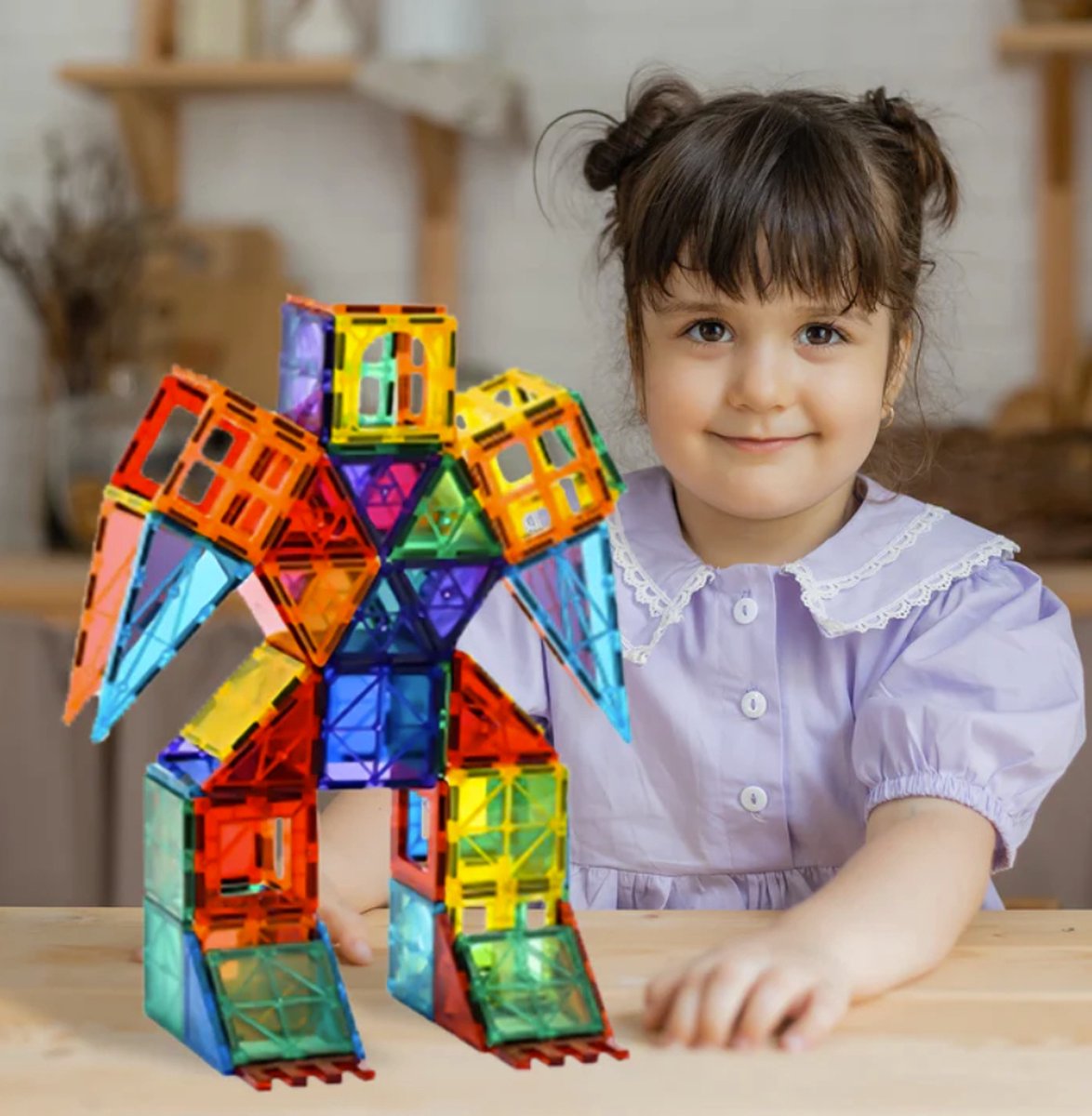 Magnaminds Magnetische Marmerbaan - 102-delig