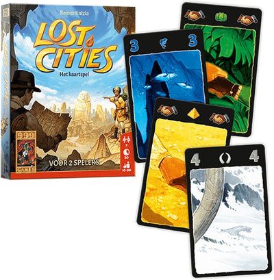 999 Games Lost Cities Kaartspel voor Avonturiers