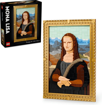 LEGO Art Mona Lisa - Iconisch Kunstwerk Bouwset - 31213