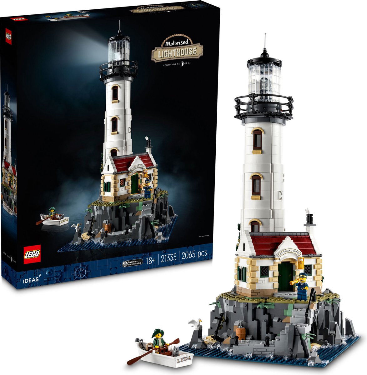 LEGO Ideas Verlichte Vuurtoren - 21335