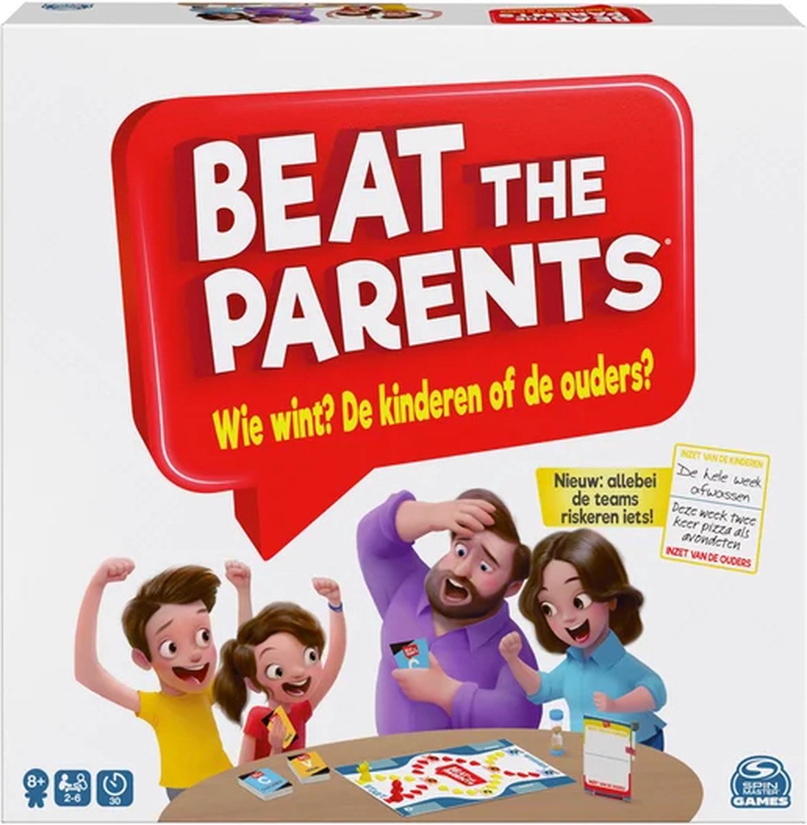 Spin Master Beat the Parents Vragenquiz voor de Familie