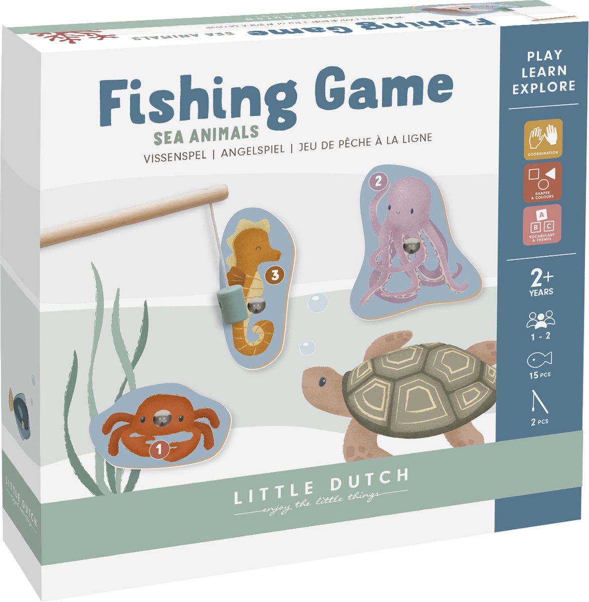 Little Dutch Vrolijk Visspel voor Kinderen