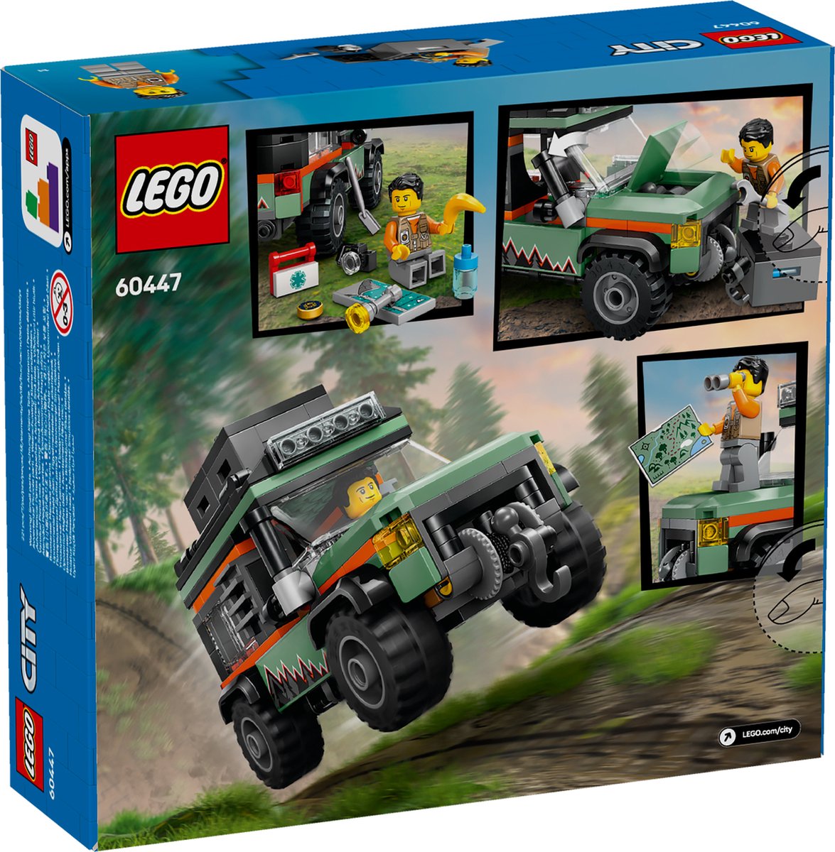 LEGO City 4x4 Berg All Terrain Voertuig - 60447
