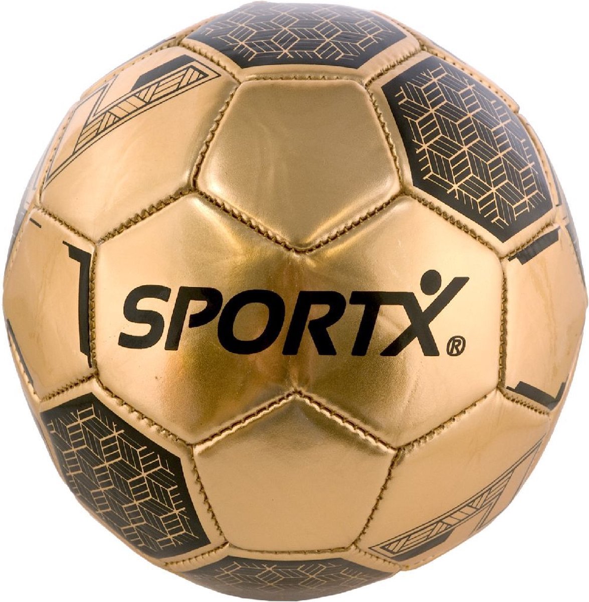 SportX Gouden Metallic Voetbal 330-350gr - 2008510
