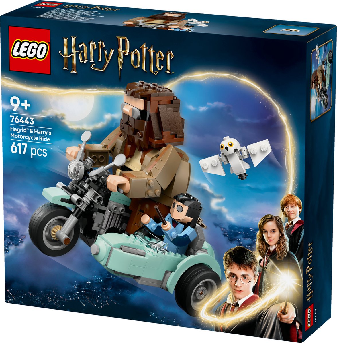 LEGO Harry Potter Hagrid's Magische Motorrijder - 76443