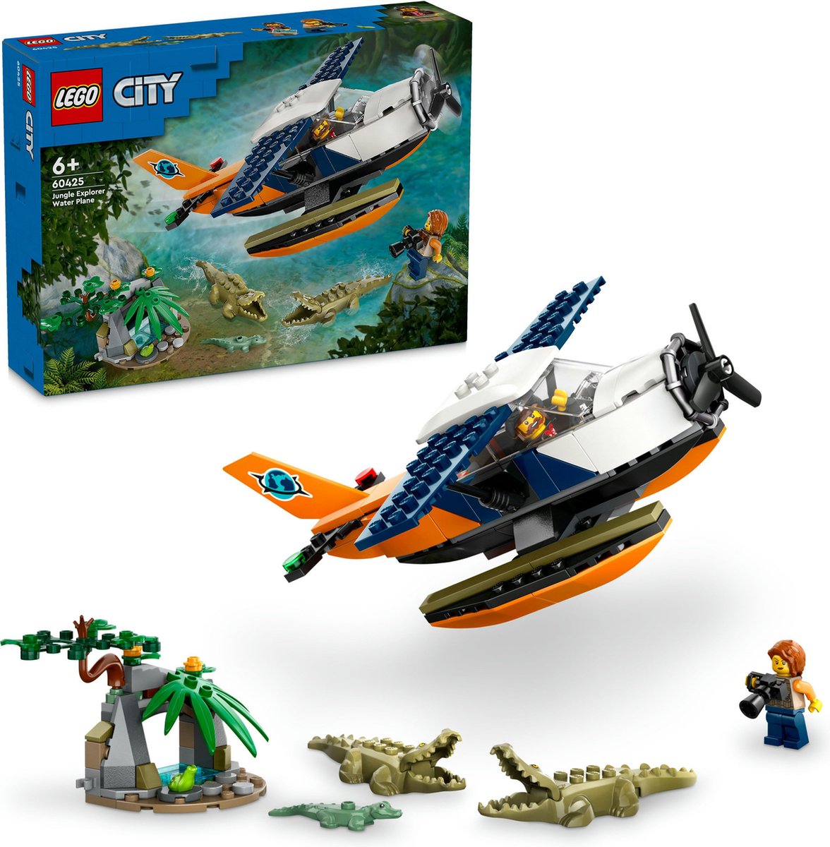 LEGO City Jungle Verkenners Watervliegtuig - 60425