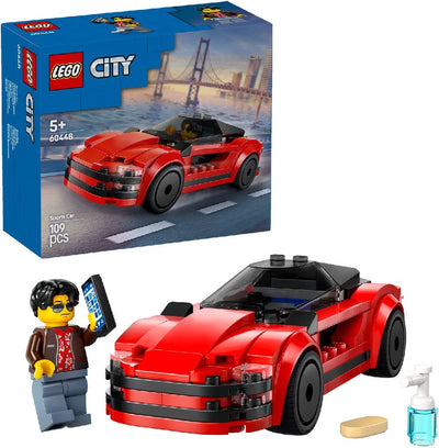 LEGO City Rode Sportwagen Superauto - 60448