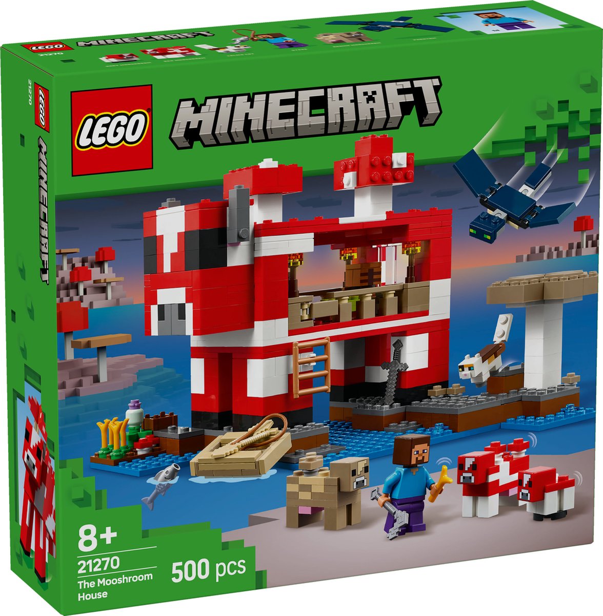 LEGO Minecraft De Champi-Mooshuis Avonturen - 21270