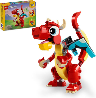 LEGO Creator 3-in-1 Rode Draak - 31145