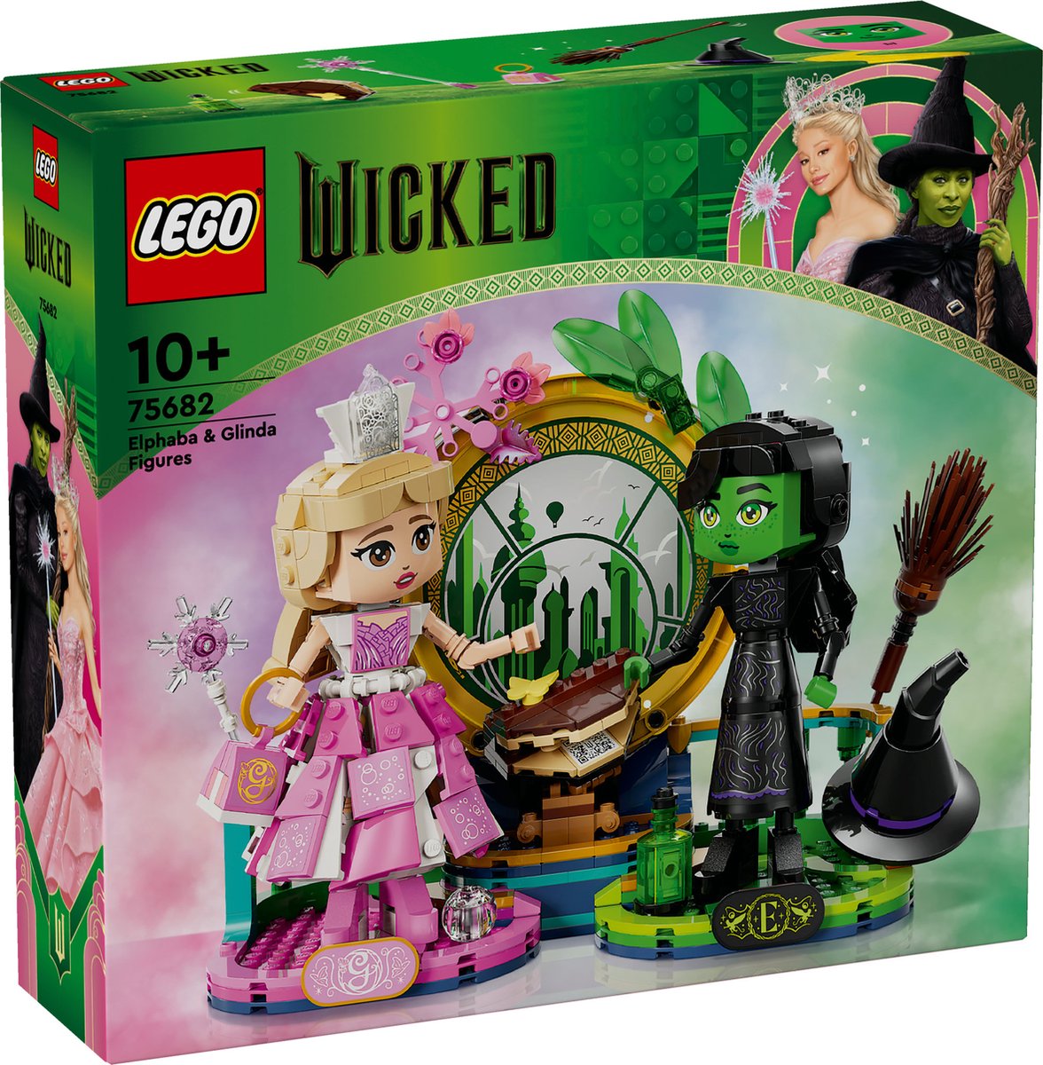 LEGO Wicked Elphaba en Glinda Minifiguren - 75682
