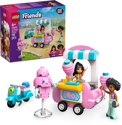 LEGO Friends Snoepkraam met Suikerspin & Scooter - 42643