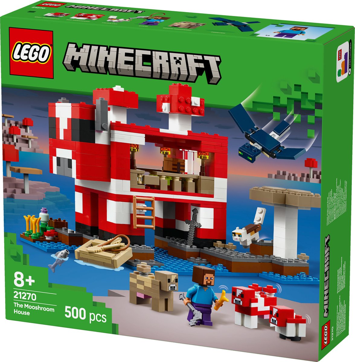 LEGO Minecraft De Champi-Mooshuis Avonturen - 21270
