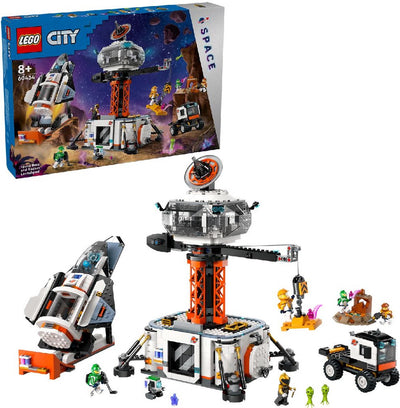 LEGO City Ruimtebasis en Lanceerraket - 60434