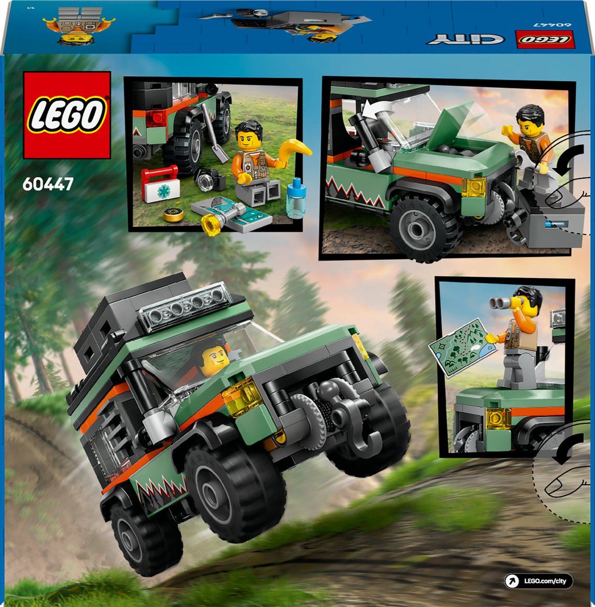 LEGO City 4x4 Berg All Terrain Voertuig - 60447