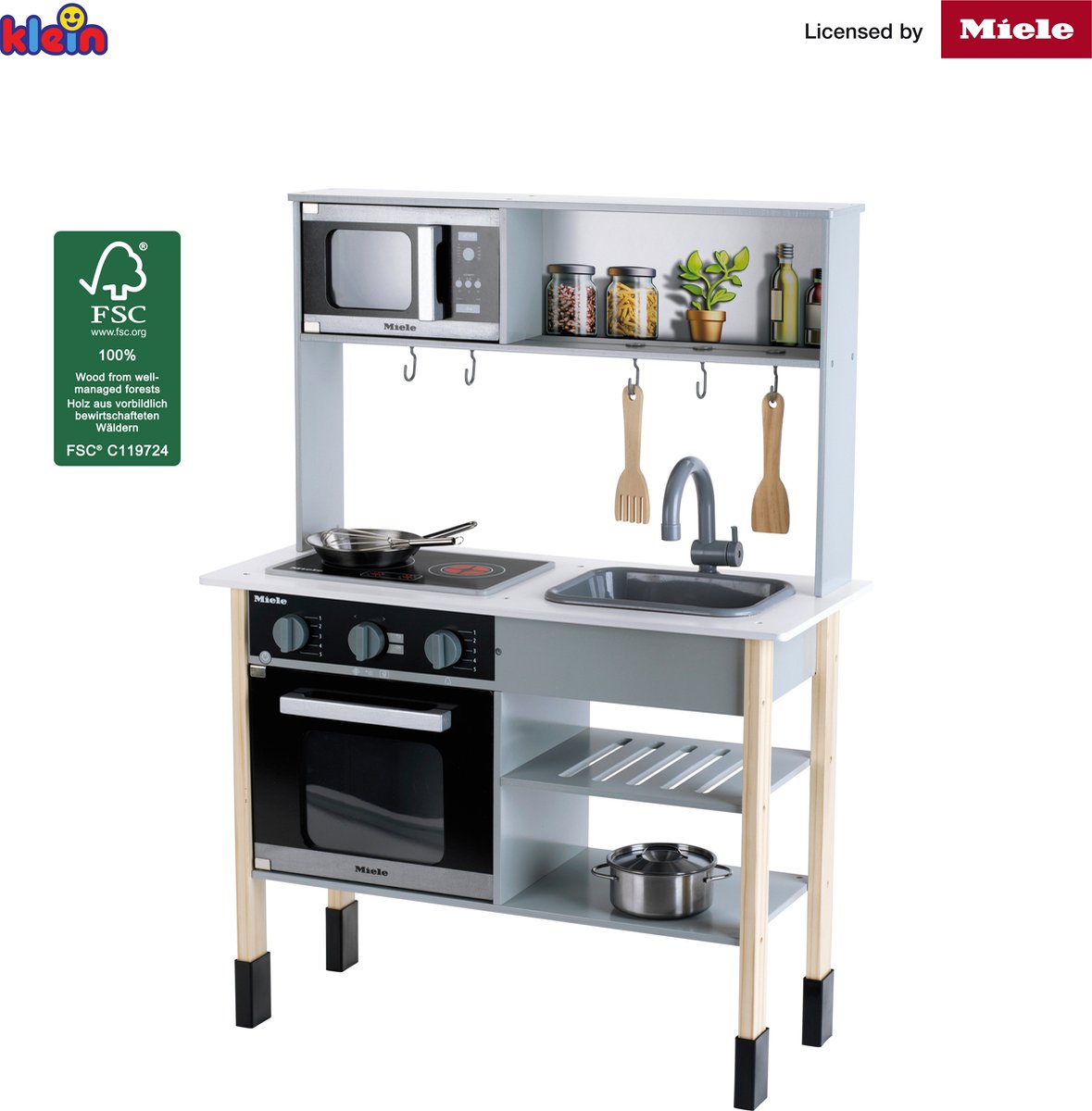 Klein Theo Klein Miele Houten Keuken, Midi