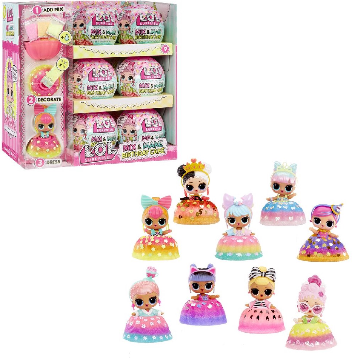 L.O.L. Surprise! Verjaardag Creatie Robe voor Kinderen