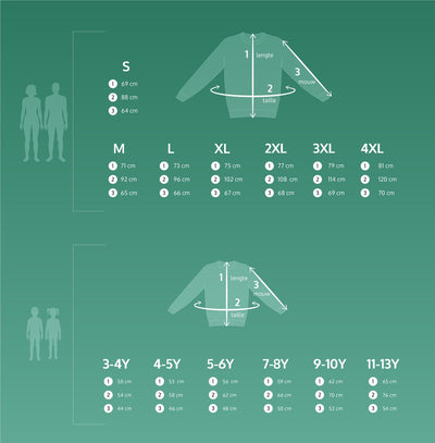 JAP Christmas Lichtgevende Kersttrui (M) - Zwart - 100% Gerecycled