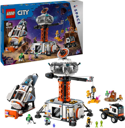 LEGO City Ruimtebasis en Lanceerraket - 60434