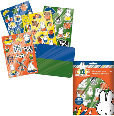 Bambolino Miffy Raamstickers voor Kinderen