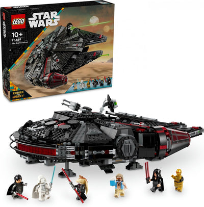 LEGO Star Wars Millennium Falcon Zwart - 75389
