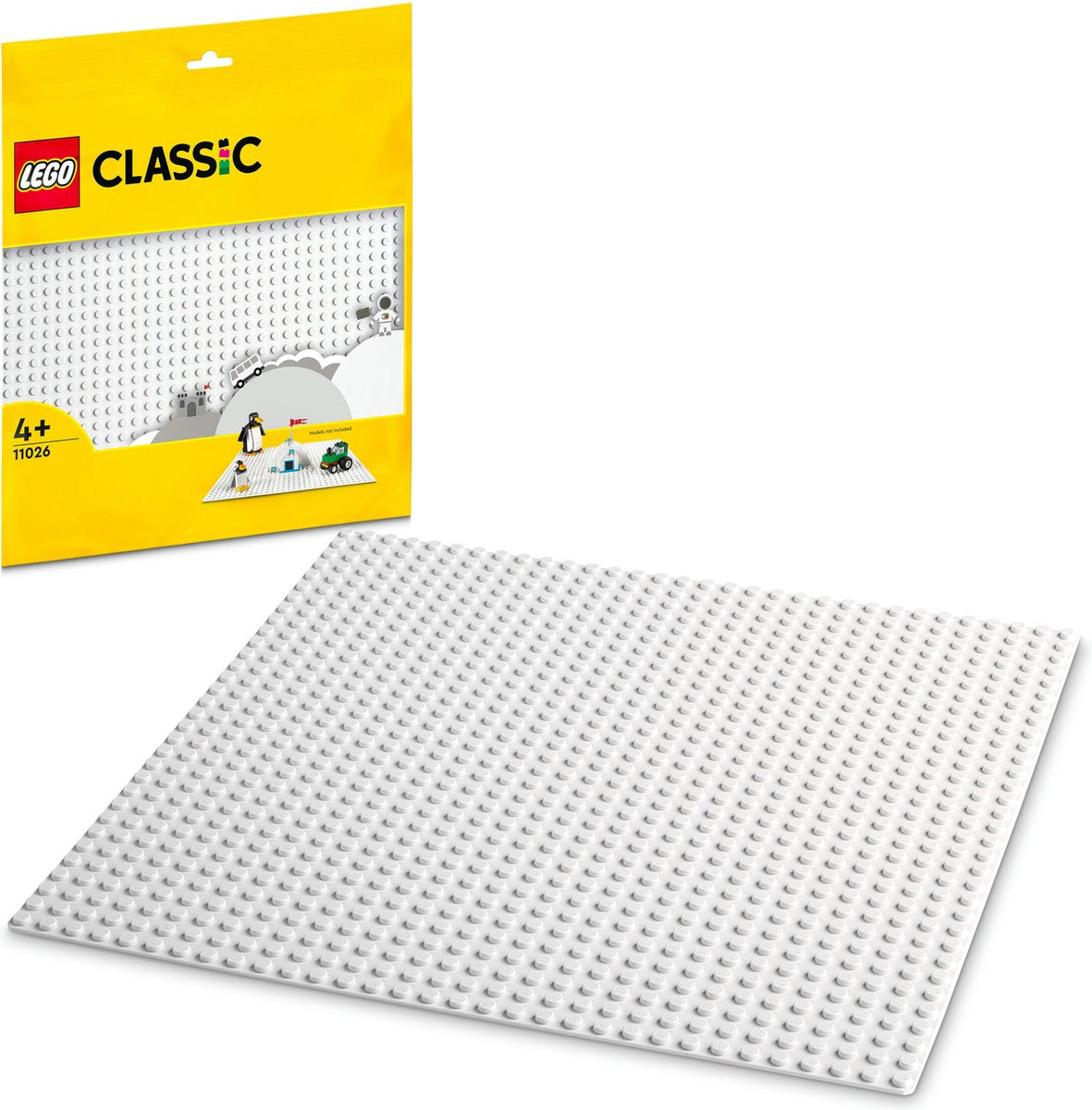 LEGO Classic Witte Bouwplaat 32x32 - 11026