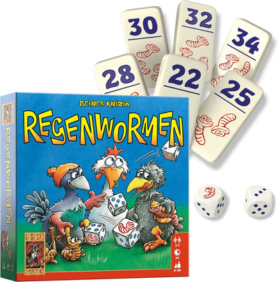 999 Games Regenwormen Tactisch Tegelspel